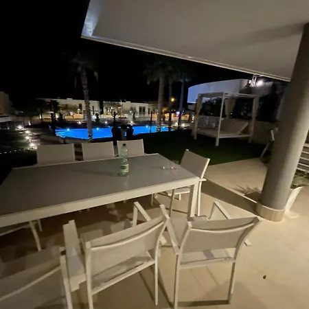 Casa Casu New Stunning 3 Bed Raised Ground Floor & Huge Balcony With Sea Pool & Mountain View Indoor & Outdoor Swimming Pools & Gym Walking Distance To Port Traveller Award 2023