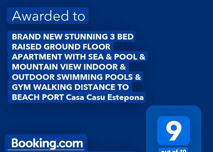 Apartment Casa Casu: Beachfront With Sea Views And Dual Pools Estepona